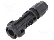 Connector: solar; plug; male; SOLARLOK; IP68; for cable; crimped TE Connectivity