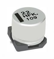 CAP, 100UF, 25V, ALU ELEC, SMD