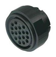 CIRCULAR INSERT, SOCKET, 18POS, CRIMP