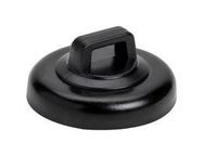 CABLE TIE MOUNT, BLK, NDFEB/POM/ST