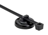 CABLE TIE MOUNT, BLK, NDFEB/POM/ST