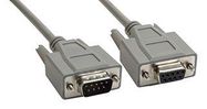 COMPUTER CABLE, DSUB 9 PLUG/RCPT, 3 