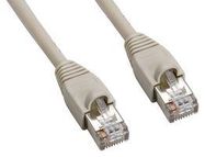 PATCH CABLE, RJ45 PLUG, 2 , BEIGE