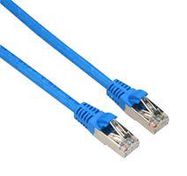 PATCH CABLE, RJ45 PLUG, 14 , BLUE