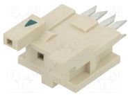 Connector: wire-board; plug; female; DF1; 2.5mm; PIN: 2; IDC; 24AWG HIROSE