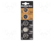 Battery: lithium; CR2025,coin; 3V; non-rechargeable; Ø20x2.5mm DURACELL