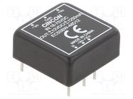 Converter: DC/DC; 30W; Uin: 18÷75V; Uout: 12VDC; Uout2: -12VDC; THT CINCON