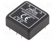 Converter: DC/DC; 20W; Uin: 18÷75V; Uout: 12VDC; Uout2: -12VDC; THT CINCON