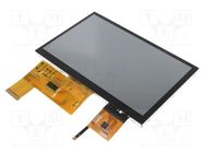 Display: TFT; 7"; 800x480; Illumin: LED; Dim: 164.9x100x6.95mm DISPLAY ELEKTRONIK