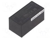 Converter: AC/DC; 6W; Uin: 90÷264VAC,120÷370VDC; Uout: 5VDC; 78% CINCON