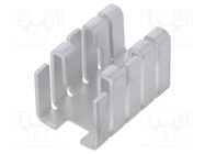 Heatsink: extruded; U; TO220; black; L: 19mm; W: 12.8mm; H: 12.8mm Advanced Thermal Solutions