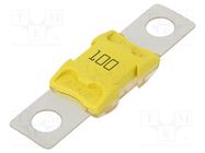 Fuse: fuse; 100A; 32VDC; M8 screw; automotive; 67.3mm; copper; BF2 LITTELFUSE