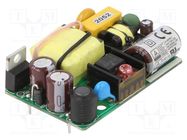 Converter: AC/DC; 20W; 90÷264VAC; 15VDC; Iout: 1.4A; 84%; CFM21; PCB CINCON