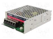 Power supply: switching; for building in,modular; 75W; 15VDC; 5A TRACO POWER