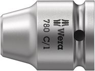 780 C 1/2" Adaptor, 780 C/1-Sx1/4x35, Wera