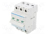 Switch-disconnector; Poles: 3; for DIN rail mounting; 63A; 400VAC HAGER