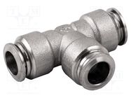 Push-in fitting; T-tap splitter; -0.99÷20bar; Gasket: Viton AIGNEP