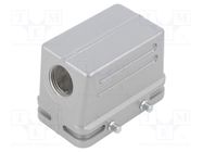 Enclosure: for HDC connectors; C146,heavy|mate; size E10; angled AMPHENOL