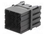 Connector: HDC; module; male; C146,heavy|mate F; PIN: 20; 500V AMPHENOL