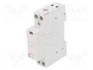 Contactor: 2-pole installation; 20A; 230VAC; NO x2 ETI POLAM