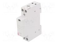 Contactor: 2-pole installation; 20A; 230VAC; NO x2; R ETI POLAM