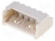 Connector: wire-board; socket; male; PicoBlade™; 1.25mm; PIN: 5; THT 