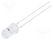 LED; 5mm; yellow; blinking; 5800÷6500mcd; 30°; 3÷5VDC; 20mA; 1Hz OPTOSUPPLY