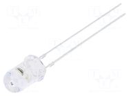 LED; yellow; 5mm; blinking; 5800÷6500mcd; 30°; 3÷5VDC; 20mA; 1Hz OPTOSUPPLY