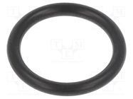 O-ring gasket; NBR caoutchouc; Thk: 1.5mm; Øint: 10mm; M12 