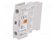 Auxiliary contacts; Leads: screw terminals; side; Contacts: NC LS ELECTRIC