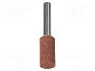 Grindingstone; 12mm; Mounting: rod 6mm; Kind of file: cylindrical WOLFCRAFT