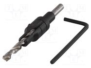 Screw starter; Ø: 4.5mm; Ø: 4.5÷11mm; wood,chipboard,plastic WOLFCRAFT