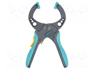 Universal clamp; with clamping jaws; max.50mm; FZR WOLFCRAFT