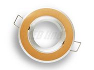 LED line® downlight aluminium round adjustable gold brushed