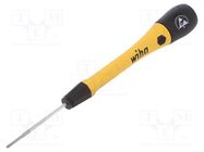 Screwdriver; Phillips; precision; PH000; ESD; PicoFinish® ESD WIHA