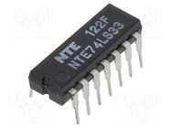 IC: digital; NOR; Ch: 4; IN: 2; TTL; THT; DIP14; OUT: open collector NTE Electronics