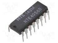 IC: digital; BCD to 7-segment,decoder,driver; Ch: 1; IN: 4; CMOS 