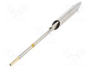 Tip; 350÷398°C; for desoldering; 2.4mm THERMALTRONICS