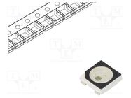 Programmable LED; SMD; 5050,PLCC4; RGB; 5x5x1.6mm; DMX 512 WORLDSEMI