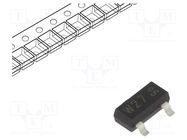 Transistor: NPN; bipolar; BRT; 50V; 0.1A; 250mW; SOT23,TO236AB NEXPERIA