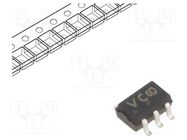 IC: digital; NOT; Ch: 1; IN: 1; TTL; SMD; SC88A; 2÷5.5VDC; -55÷125°C ONSEMI