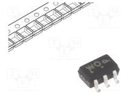 IC: digital; buffer,non-inverting; Ch: 1; CMOS; SMD; SC88A; VHC; 40uA ONSEMI