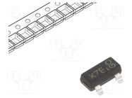 Diode: Schottky switching; SMD; 70V; 70mA; SOT23; reel,tape DIODES INCORPORATED