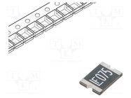 Fuse: PTC polymer; quick blow; 0.75A; 13.2V; 13.2VDC; SMD; 1812L LITTELFUSE