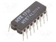 IC: digital; shift register; THT; DIP16 