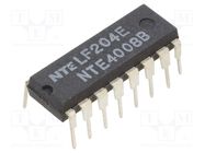 IC: digital; 4bit; Ch: 4; IN: 2; CMOS; THT; DIP16; 3÷18VDC; -55÷125°C NTE Electronics