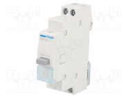 Module: pushbutton switch; 230VAC; 16A; for DIN rail mounting HAGER