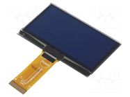 Display: OLED; graphical; 2.42"; 128x64; Dim: 60.5x37x2.15mm; blue RAYSTAR OPTRONICS