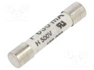 Fuse; 630mA; 500V; 6x32mm BRYMEN