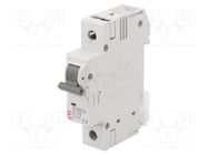 Circuit breaker; 230/400VAC; Inom: 16A; Poles: 1; Charact: D; 6kA ETI POLAM